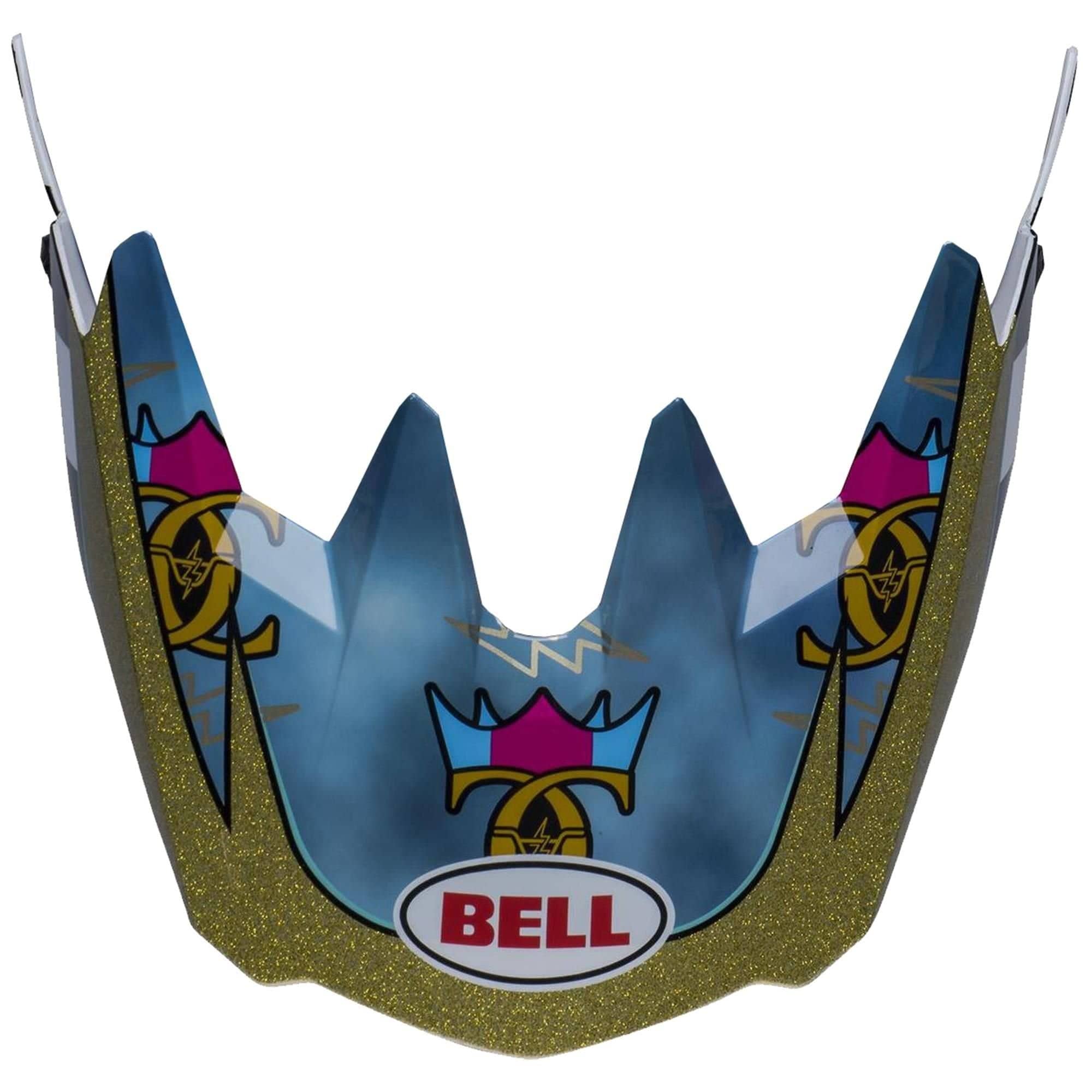 Bell Sanction 2 helmet visor replacement showing clear, impact-resistant visor for optimal visibility and safety.