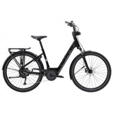 Trek Verve+ 2 Lowstep Gen 3 2025 e-hybrid bike with Bosch Active Line Plus motor, 400Wh battery, and lowstep frame design.