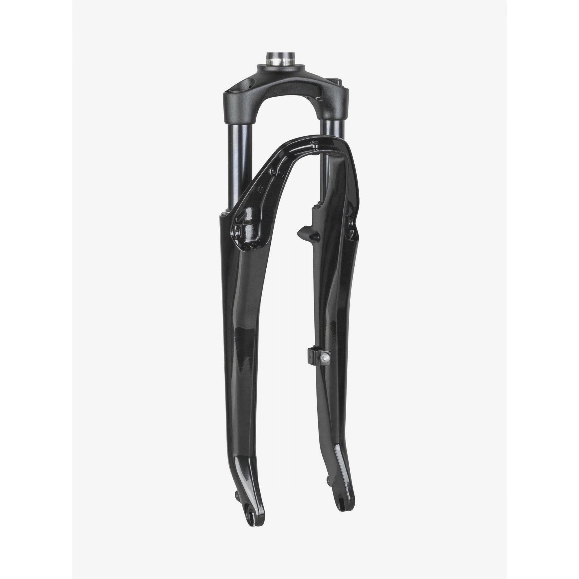 Bontrager 2019 L300 Forklight road bike fork in black and silver, 700c, 325mm length, 50mm offset, component for bikes.