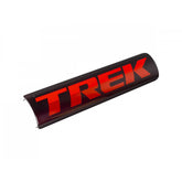 Trek Rail 29 Carbon battery cover with paint match finish and 625W accessory for e-bike components, shown in close-up.