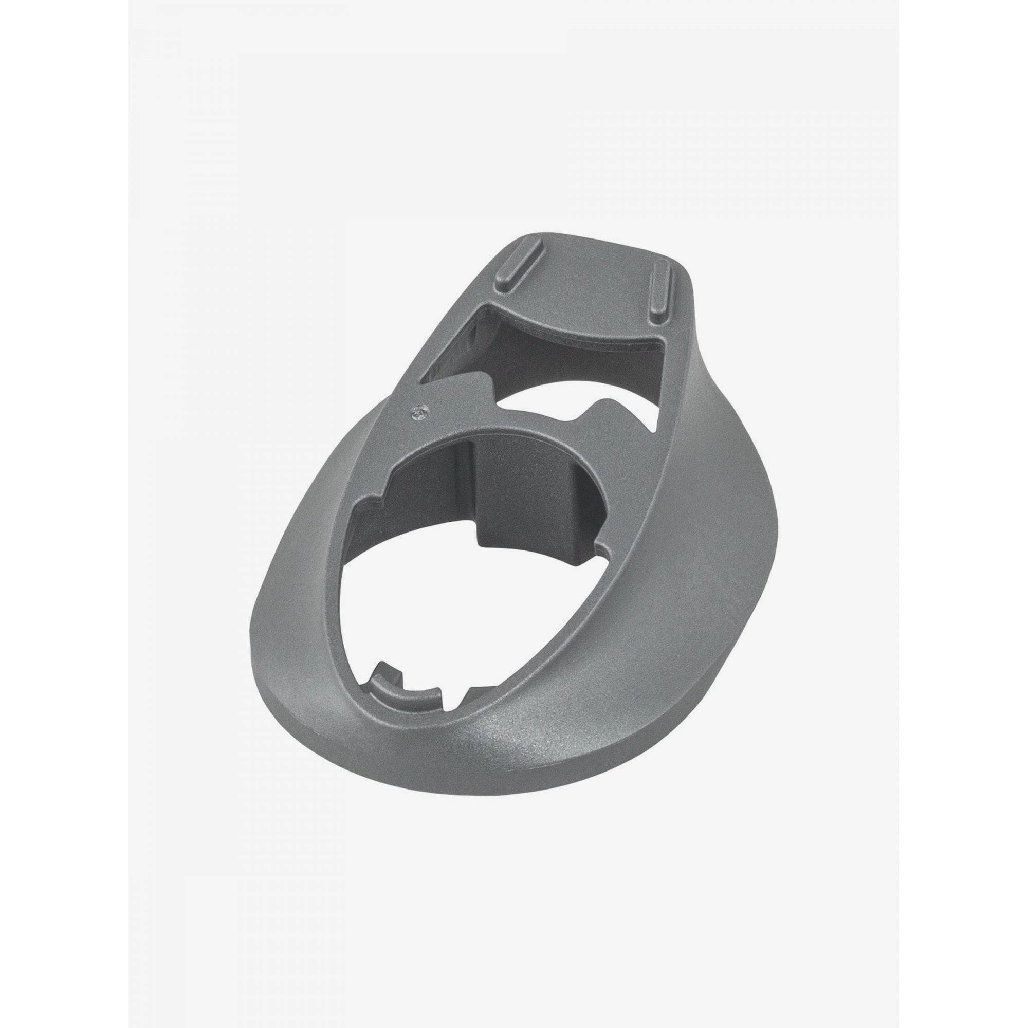 Trek Madone SLR Gen 7 Onyx Carbon integrated barstem bearing top cap, dark grey, for high-performance road bike components.