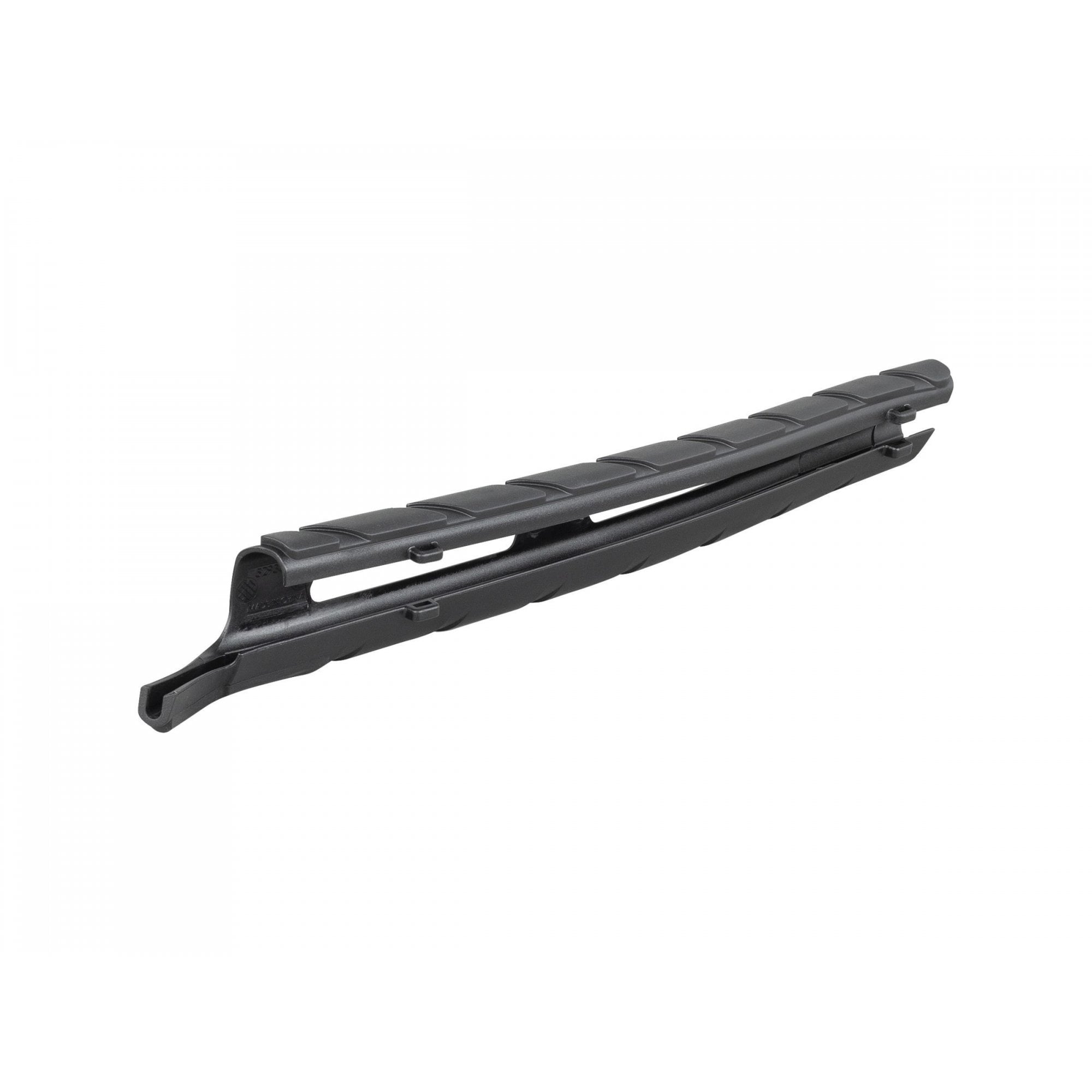 Trek 2023 Marlin 29 chainstay armor in black, durable bike frame protection for Trek mountain bike components.