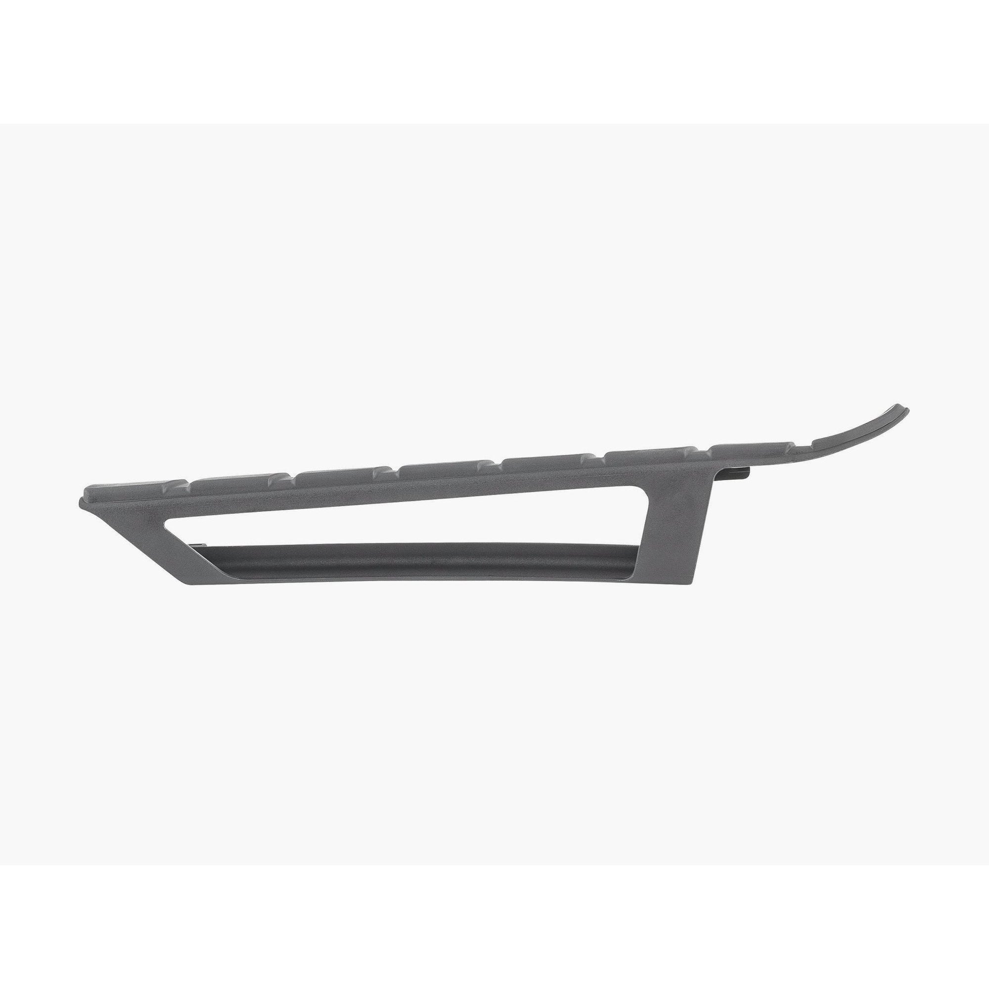 Trek 2024 Fuel EXe alloy chainstay armor in black, durable mountain bike frame protection for MTB components.