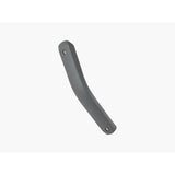 Black Trek 2024 Slash Alloy lower downtube armor on small/medium-large frame for bike protection.