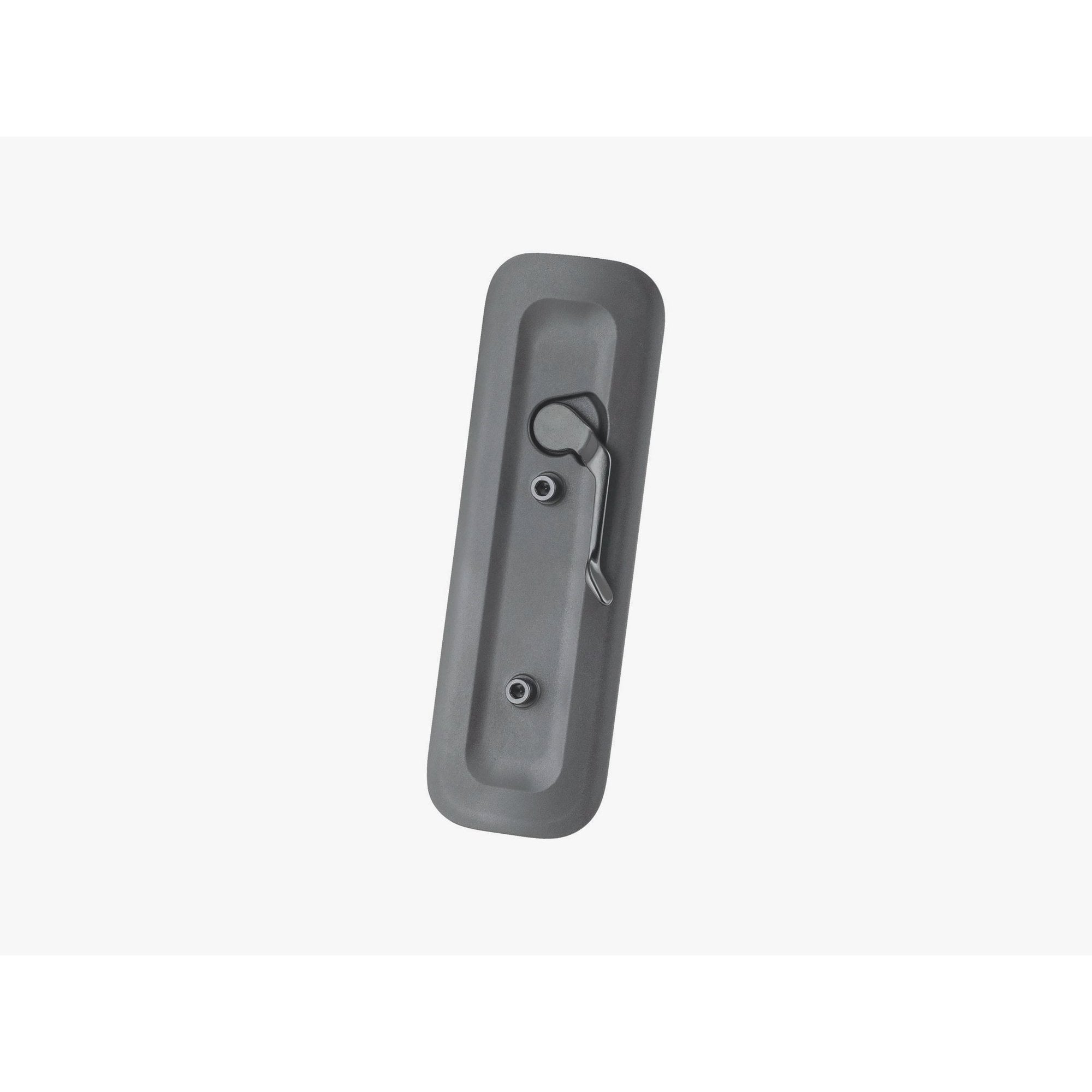 Trek 2024 Slash black downtube storage door for bike components, durable black bike accessory on a Trek bike.