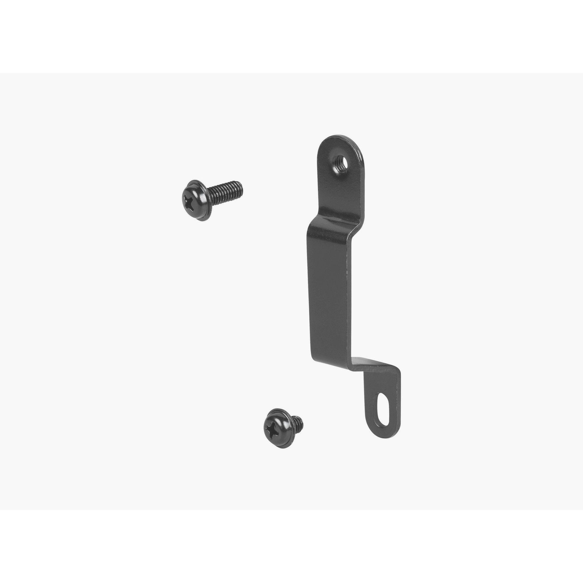 Trek 71mm black chainstay bracket for bike frame reinforcement, durable component for bike maintenance and upgrades.