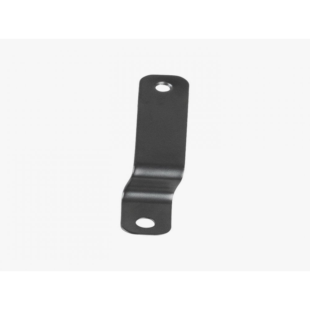 Trek 79mm black chainstay bracket for bike frame replacement, durable component for Trek bicycles.
