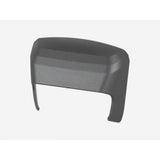 Black Trek battery dock cover for Trek e-bike batteries, protective replacement component for secure battery fitting.