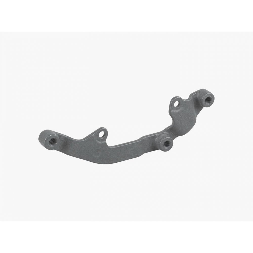 Black Trek Bosch Gen 3 motor mount bracket for Trek e-bike frames, showcasing the durable component in close-up.