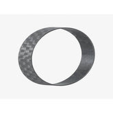 Trek carbon bottom bracket repair sleeve for carbon bike frames, close-up view of the component in natural lighting