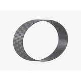 Trek carbon bottom bracket repair sleeve for carbon bike frames, close-up view of the component in natural lighting