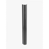 Black Trek cargo box steerer tube cover and headtube protector for bikes, designed to fit securely and protect the steering components.