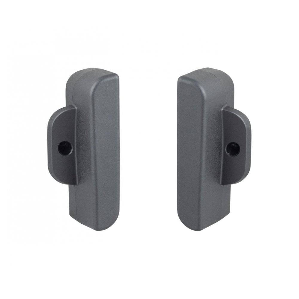 Trek Fetch+ 4 seat headrest bumpers in black, L and R, 4.4mm thick, durable replacement components for seat cushioning.