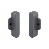 Trek Fetch+ 4 seat headrest bumpers in black, L and R, 4.4mm thick, durable replacement components for seat cushioning.