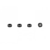 Trek Fetch+ 4 Spacer Kit in black, 12mm x 5mm, used for bike frame alignment and stability components.