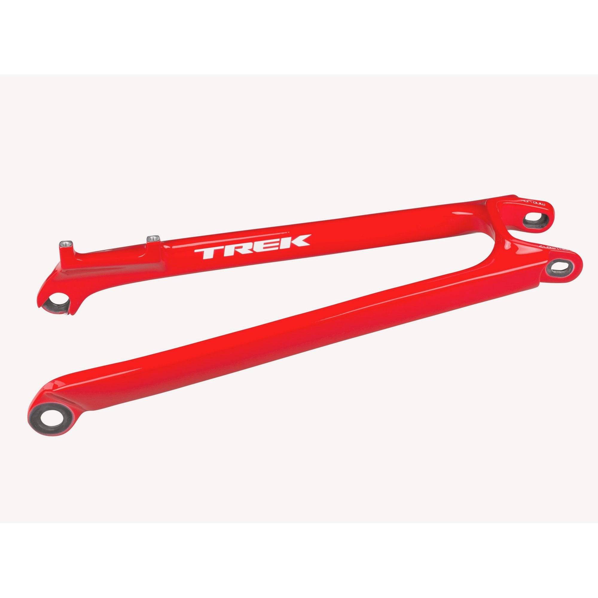 Trek Session Carbon 27.5 2018 chainstay in Viper Red for 27.5-inch tires, bike component with sleek carbon finish.