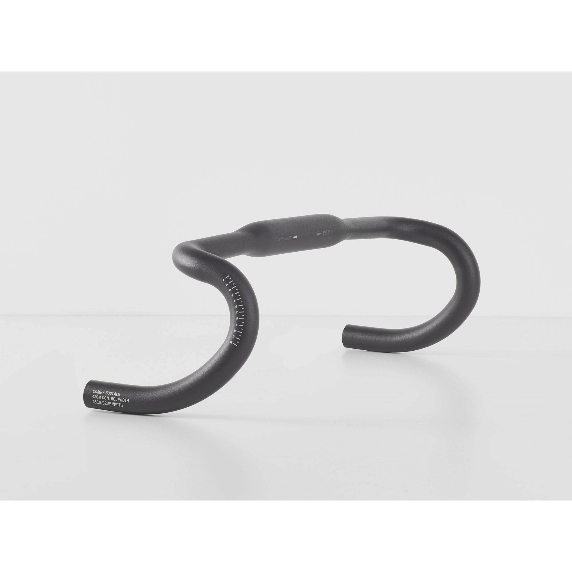 Bontrager Comp Road Handlebar for bikes, showing ergonomic design and durable aluminum construction for road cycling.