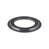 Trek low profile crown race converter for 1-1/8 to 1.5-inch headset, black component for bike upgrades.