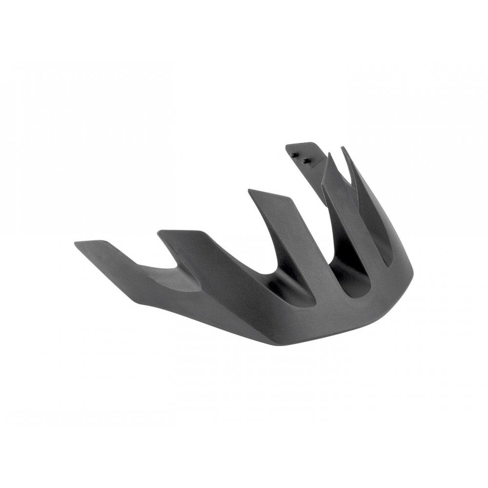 Black Trek Tyro Youth Bike Helmet visor providing sun and rain protection, attaches to the helmet for outdoor cycling safety.