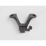 Bontrager Blendr saddle accessory mount in black and grey for bike lights, designed for bike accessories and easy installation.