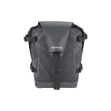 Trek 2023 Farley rear bikepacking harness system in black with 10L capacity, secure storage gear for bike accessories.