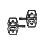 Trek Line Comp black clipless pedal set with 9/16" spindle for cycling shoes, lightweight bike components