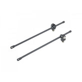 Trek Diamant Villiger I-Type 300mm black rack stays for bicycle luggage support, accessory for bike frame attachment.