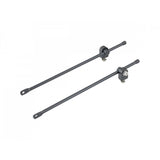 Trek Diamant Villiger I-Type 300mm black rack stays for bicycle luggage support, bike accessories, durable metal construction.