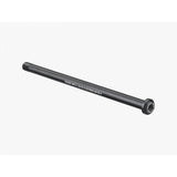 Bontrager Switch Lever Rear Thru-Axle 223mm black bike wheel skewer for bike components, with quick-release lever and secure fit.