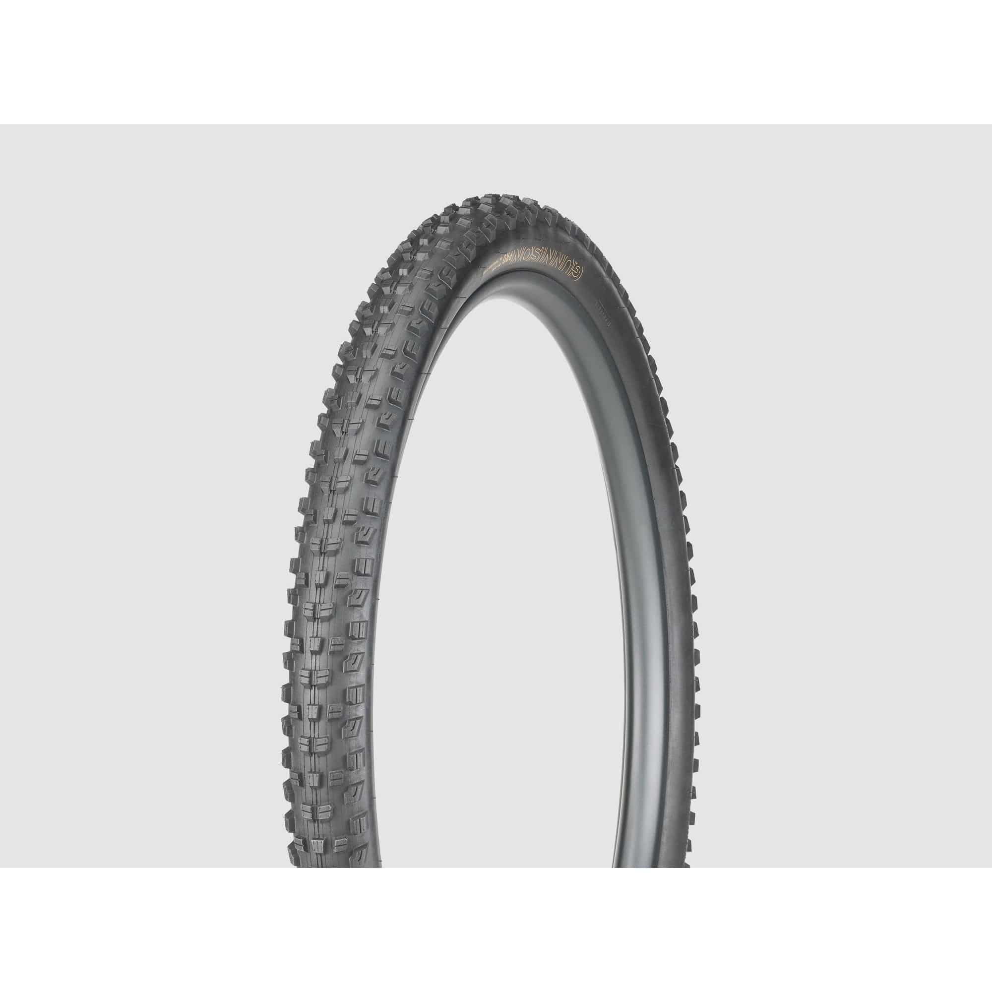 Bontrager Gunnison Pro XR tubeless-ready mountain bike tire in black, 29-inch x 2.6-inch for MTB cycling.