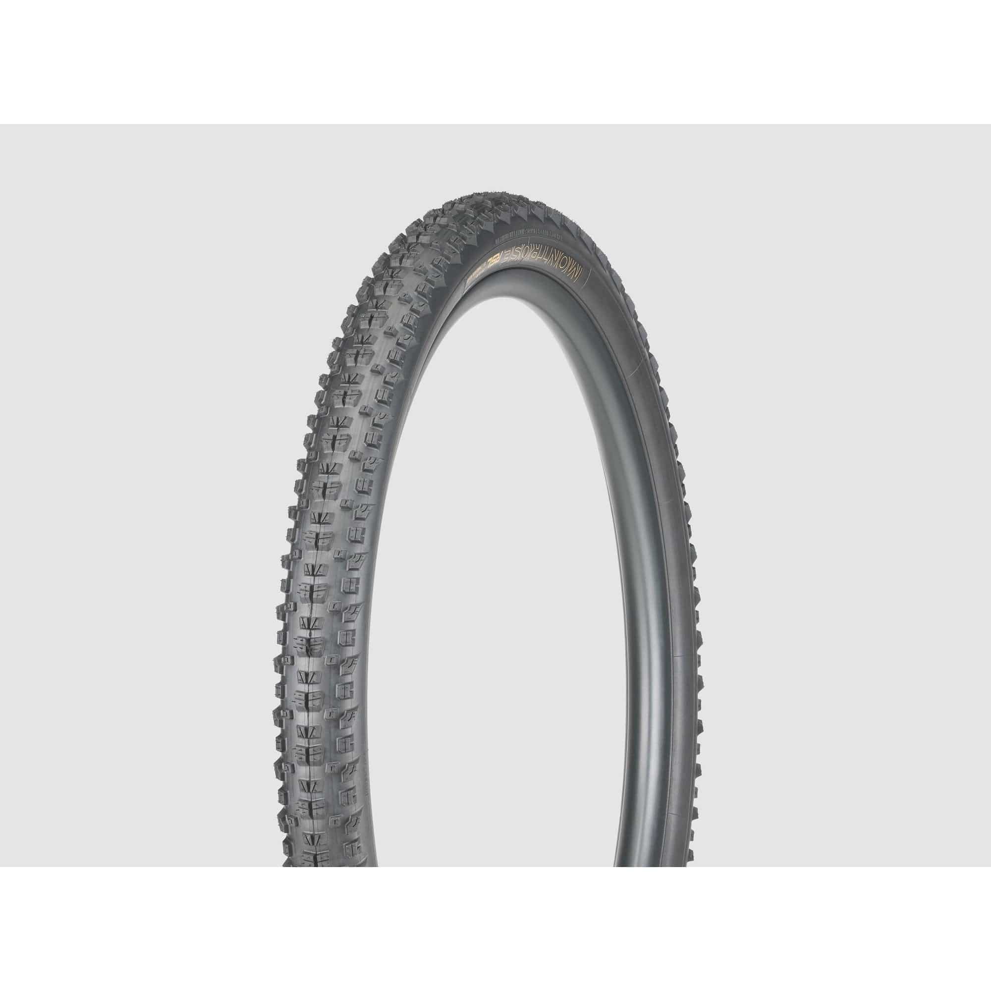 Bontrager Montrose RSL XT TLR 29-inch tubeless ready mountain bike tire in black with 2.4-inch width.