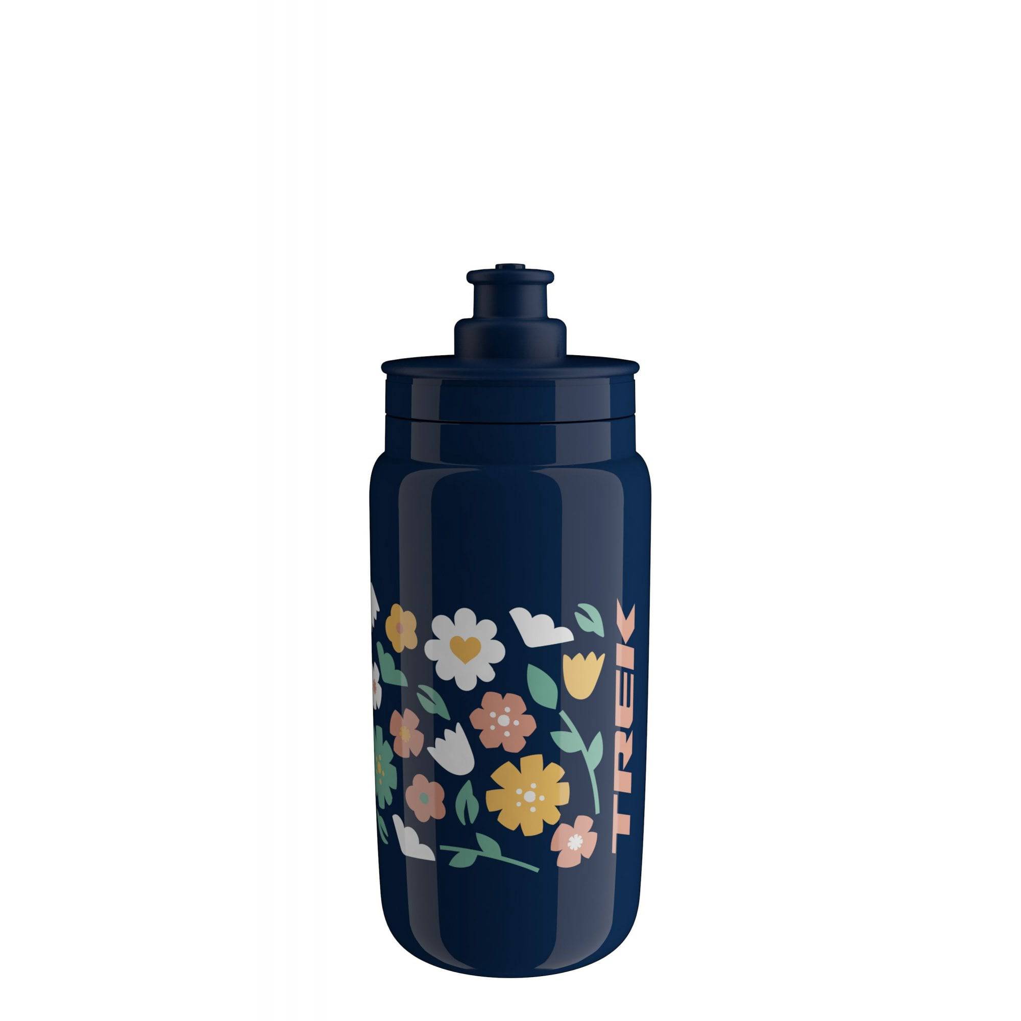 Trek Fly 550ml BPA-free leak-proof cycling water bottle with ergonomic design and secure cap.