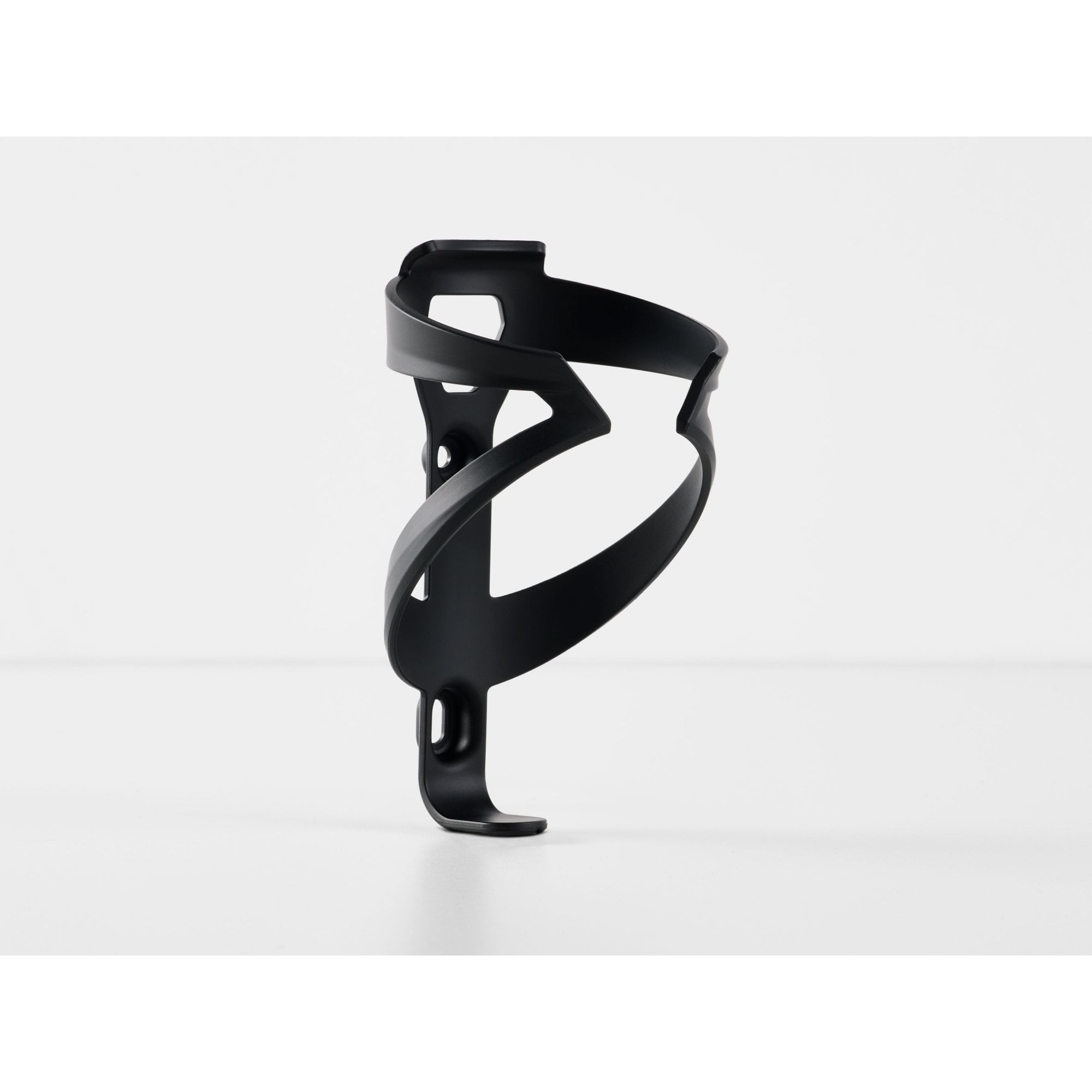 Trek Elite recycled water bottle cage attached to a bicycle frame, eco-friendly durable bike accessory for hydration.