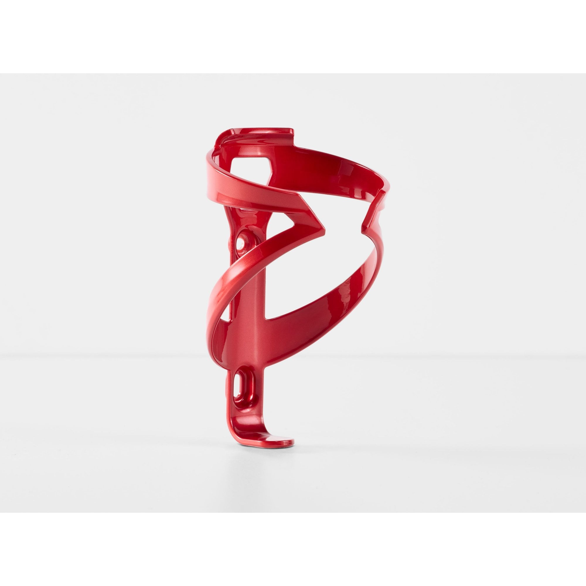 Trek Elite recycled water bottle cage, durable eco-friendly bike accessory, mounts on bicycle frame for hydration.