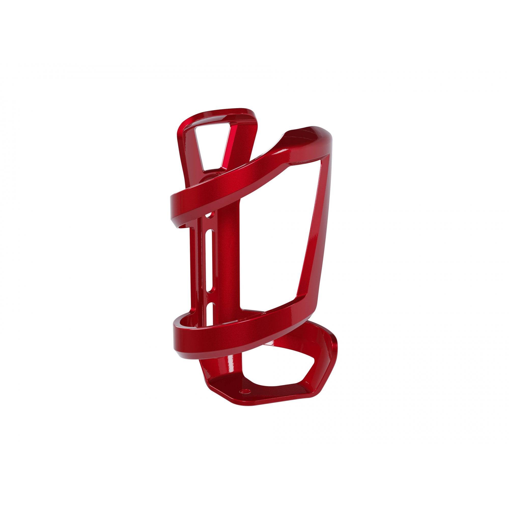 Trek right side load recycled water bottle cage mounted on a bike frame, eco-friendly and durable cycling accessories.