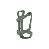 Trek right side load recycled water bottle cage mounted on a bike, eco-friendly durable bike accessory for hydration.