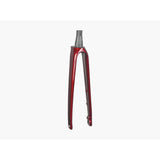 Trek 2024 Emonda SL 700C rigid road bike forks, lightweight components with precise steering and stability for road cycling.