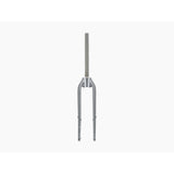 Trek Allant+ 7, 8, 9 700C rigid forks for road bikes, bike components, black color, mounted on a Trek road bike.