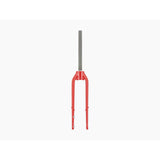 Trek Allant+ 7, 8, 9 rigid fork for road bikes, 700C wheels, black metal with mounting points and suspension features.
