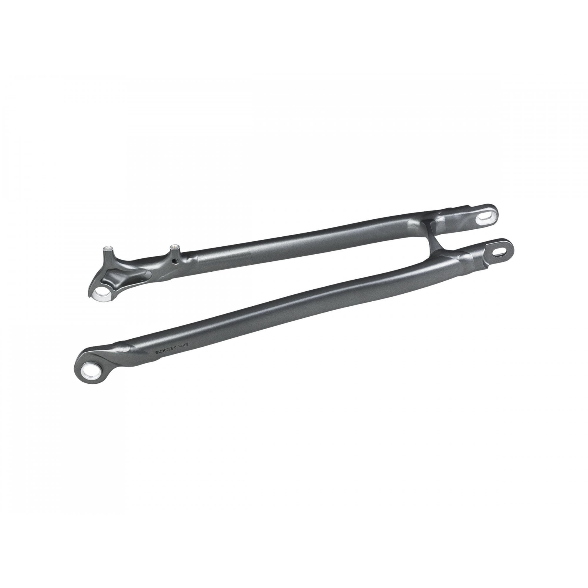 Trek Remedy 27.5 aluminum seatstay frame component for mountain bike repair, showing the sleek aluminum construction.