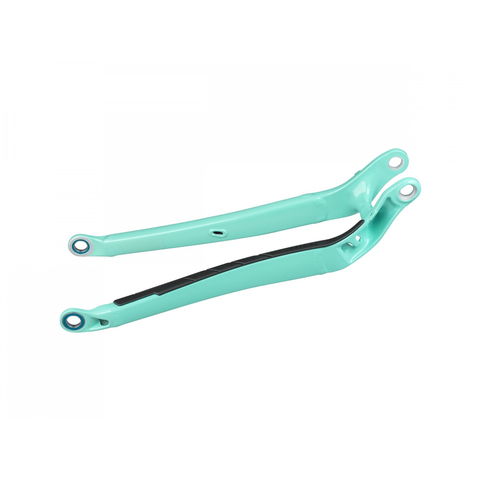 Trek Remedy 2019 aluminum chainstay component for mountain bike repair and upgrade, showing close-up of the frame part.
