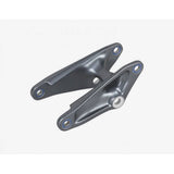 Trek 2022 Rail 29 suspension rocker links frame component in matte finish, designed for Trek bike suspension upgrades.
