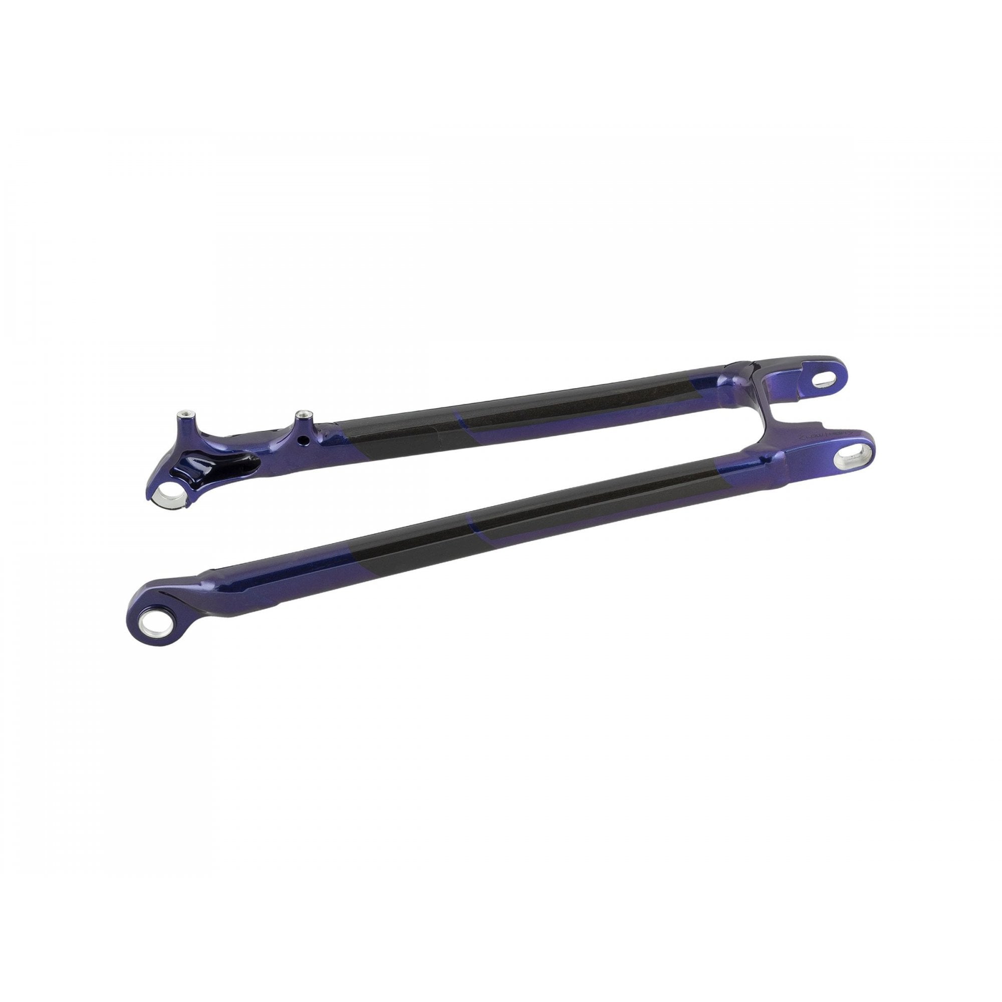 Trek Powerfly FS 2018 mountain bike seatstay spare part for maintenance, showing the bike component with detailed metal finish.