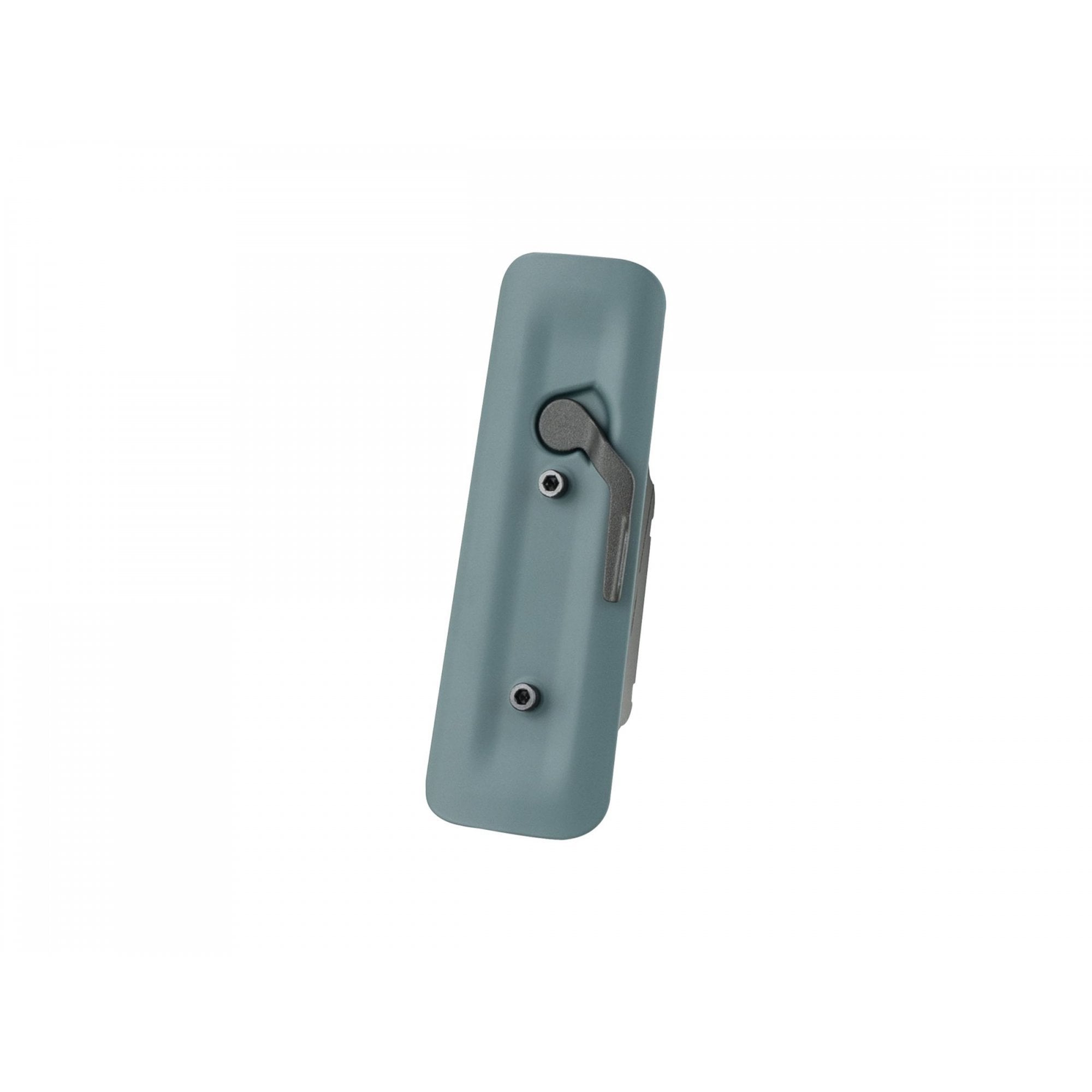 Trek Slash Gen 5 Carbon storage door cover frame component, close-up view showing sleek black finish and precise fit.