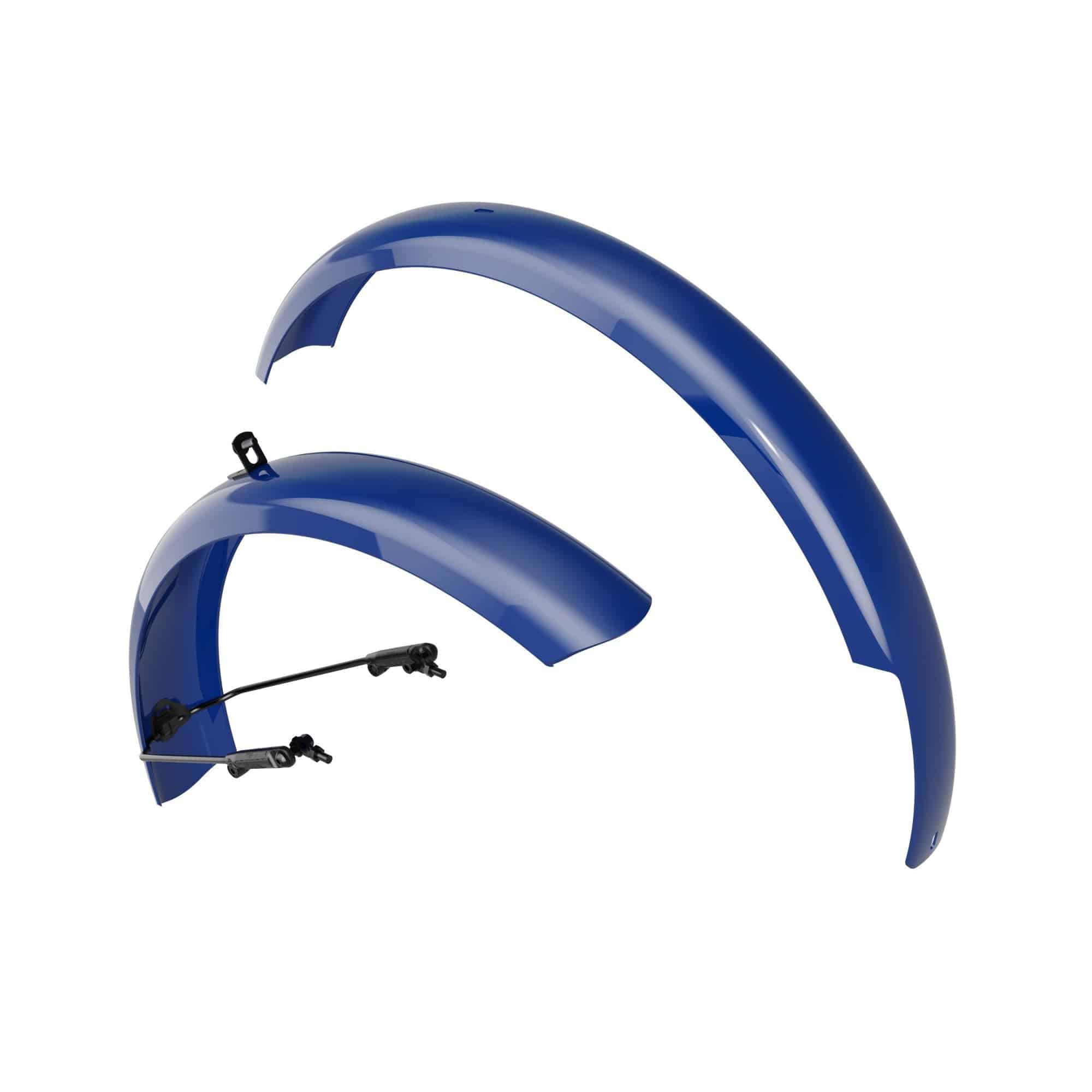 Trek Fetch+ 2 mudguard set for bikes, front and rear splash guards, providing durable protection against mud and water.