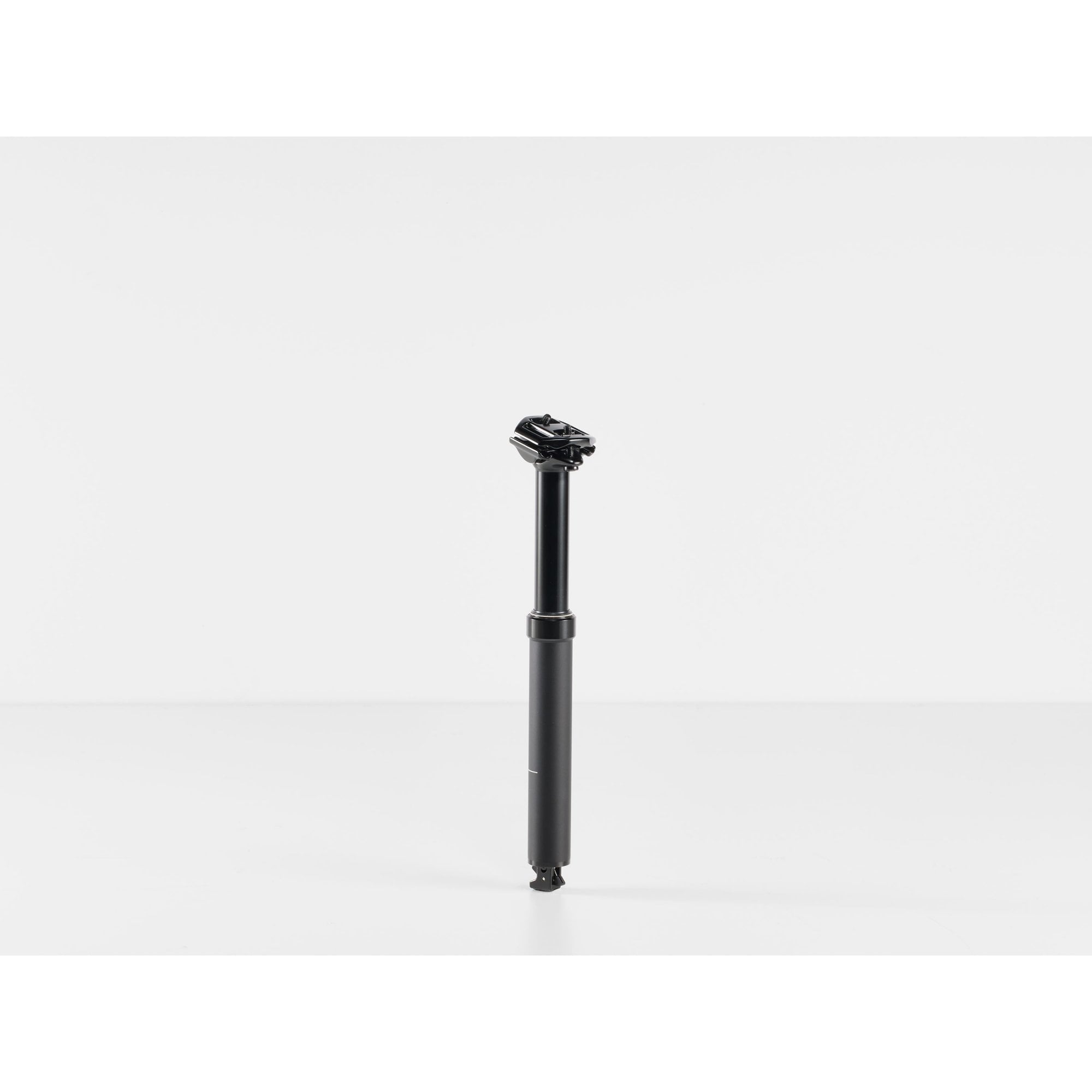 Bontrager Line 31.6mm dropper seat post for mountain bikes, compatible with 2025 finishing kit, shown installed on bike frame