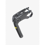 Bontrager adjustable Blendr 220mm quill stem for bike handlebar control, with silver finish and mounting hardware.