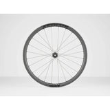 Bontrager Aeolus Elite 35V TLR disc road wheel with tubeless-ready performance, lightweight bicycle component for racing and training.