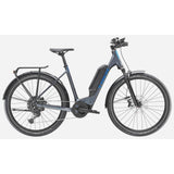 Trek Allant+ 6 Lowstep 2025 electric hybrid bike with step-through frame, suitable for urban commuting and leisure riding.