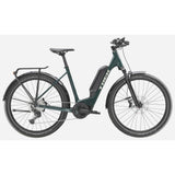 Trek Allant+ 6 Lowstep 2025 electric hybrid bike with step-through frame, ideal for urban commuting and leisure rides.